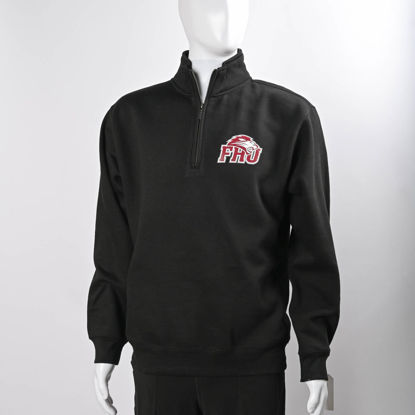 Picture of 1/4 Zip Pullover FHU Emblem - Black