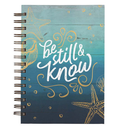 Picture of Be Still & Know Large Wirebound Journal - Psalm 46:10