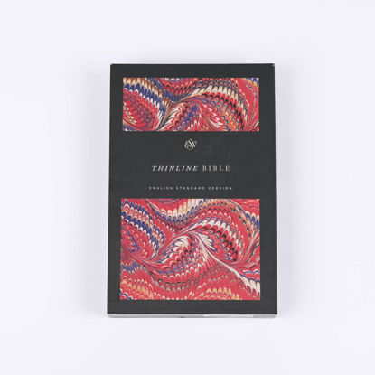 Picture of ESV Thinline Bible Hardcover, Classic Marbled