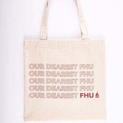 Picture of "Our Dearest FHU" Canvas Totebags