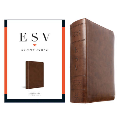 Picture of ESV- Study Personal Size -Brown