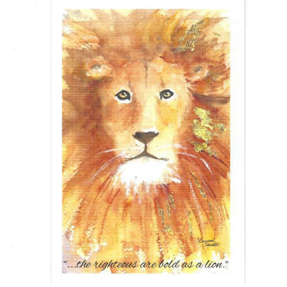 Picture of "Bold as a Lion" Notecard set