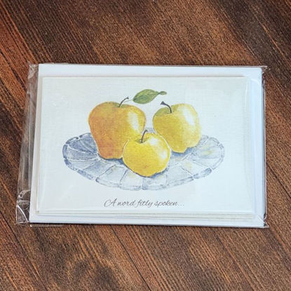 Picture of "Apples of Gold" Notecard Set