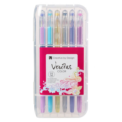 Picture of Assorted Gel Pen Set - 12 pc