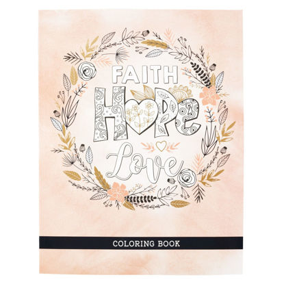 Picture of Faith Hope Love Coloring Book