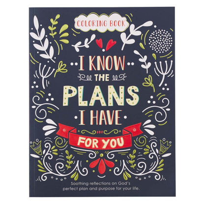 Picture of I Know the Pans I Have for You Coloring Book for Adults - Jeremiah 29:11