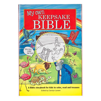 Picture of My Own Keepsake Bible: Children's Coloring Bible