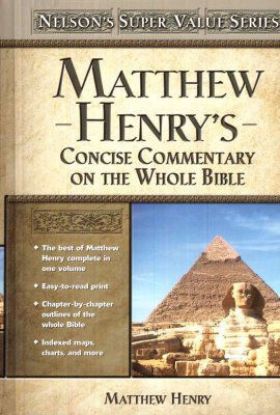 Picture of Matthew Henry's Concise Commentary on the Whole Bible