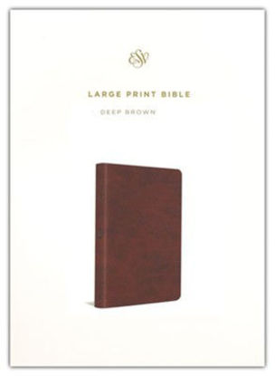 Picture of ESV Large Print Bible TruTone®, Deep Brown