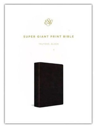 Picture of ESV Super Giant Print Bible TruTone®, Black