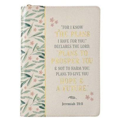 Picture of For I know the Plans - Journal - Zipper