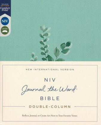Picture of Niv, Journal the Word Bible, Double-Column, Cloth Over Board, Teal