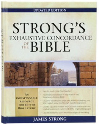 Picture of Strong's Exhaustive Concordance
