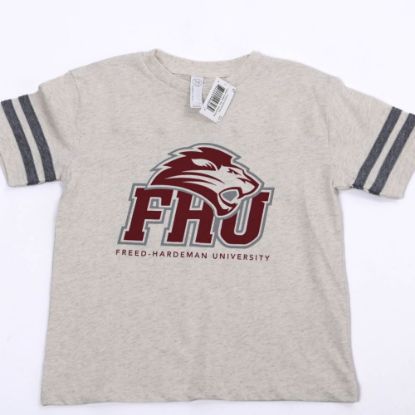 Picture of Tan and Maroon Toddler Football Tee